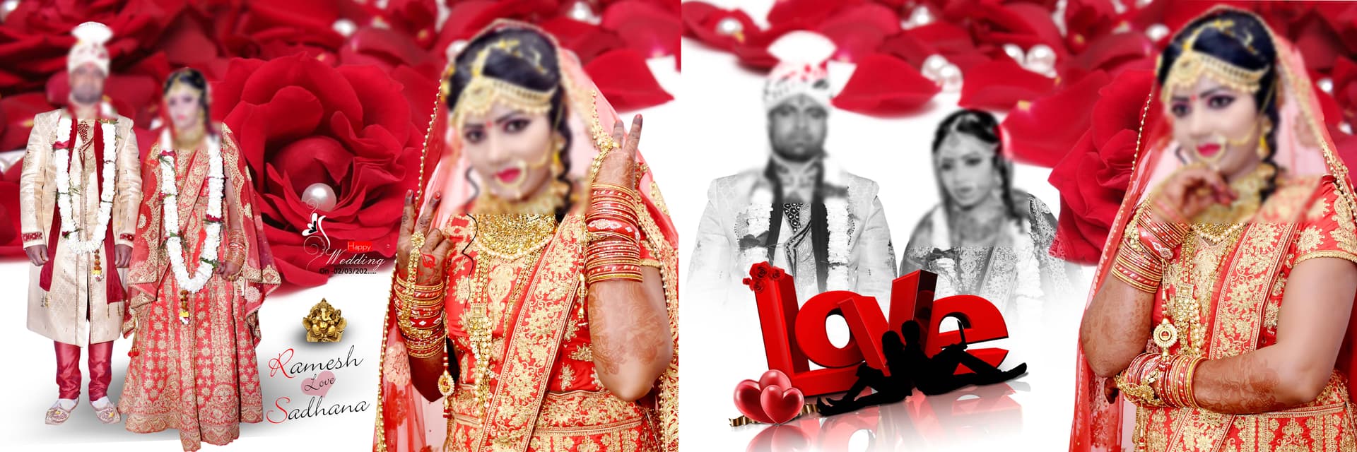 Traditional Wedding Album 12×36